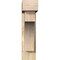 Ekena Millwork Westlake Block Rough Sawn Bracket w/ Offset Brace, Douglas Fir, 6"W x 20"D x 24"H BKT0604X20X24WTL05RDF - alternate 4
